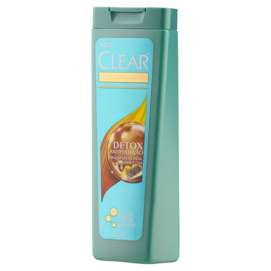 Shampoo Anticaspa Clear Detox Antipoluição Frasco 200ml - Imagem em destaque