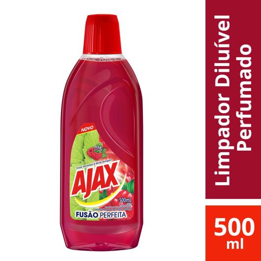 Limpador Ajax Frutas Vermelhas Menta Selvagem 500ml - Imagem em destaque