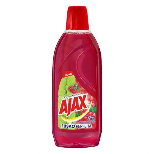 Limpador Ajax Frutas Vermelhas Menta Selvagem 500ml - Imagem em destaque