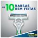 Kit 4 Aparelhos para Barbear Gillette Prestobarba3 SenseCare Grátis 1 Espuma de Barbear Sensitive 56g - Imagem 7500435131391-(3).jpg em miniatúra