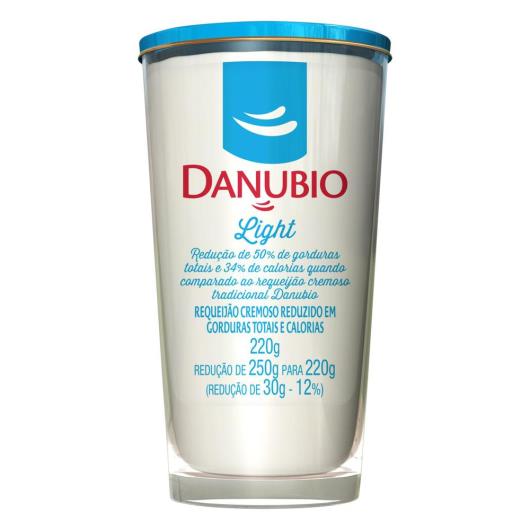 Requeijão Cremoso Light Danubio 220g - Imagem em destaque