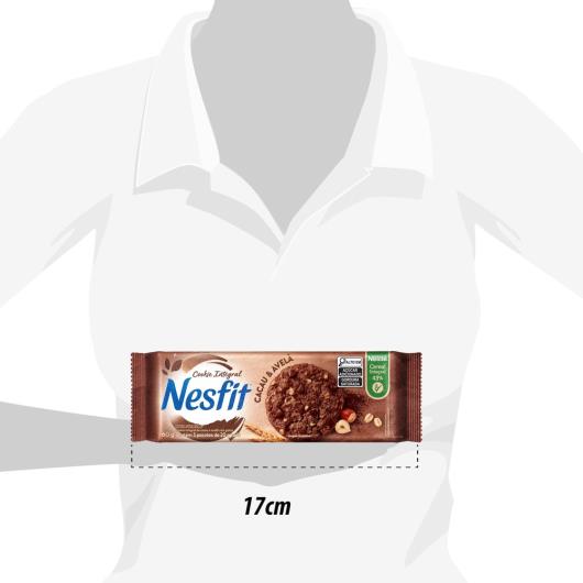 Biscoito integral cookie cacau e avelã Nesfit 60g - Imagem em destaque