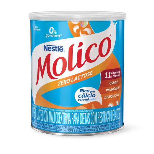 Composto Lácteo Zero Lactose Molico Lata 260g - Imagem em destaque