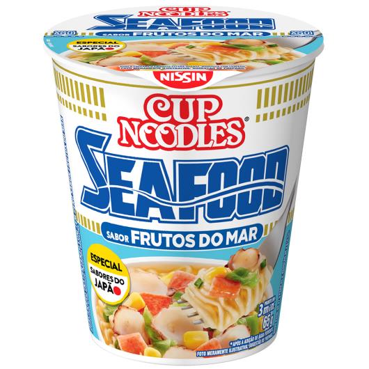 Macarrão instantâneo seafood frutos do mar Cup Noodles 65g - Imagem em destaque