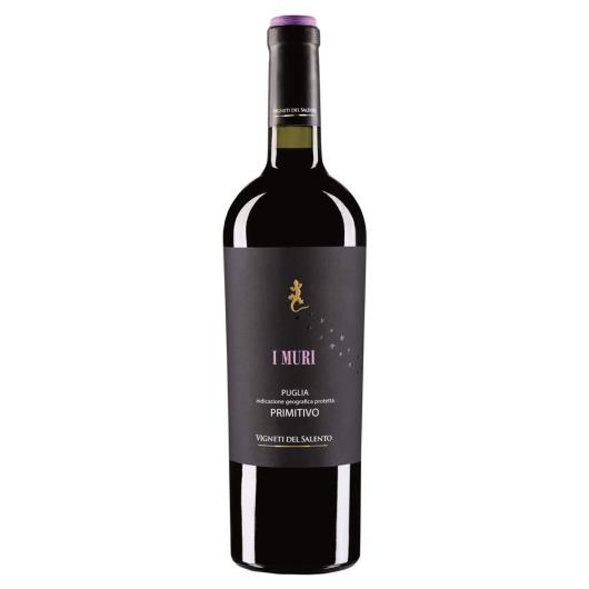 Vinho Italiano I Muri Primitivo Puglia Tinto 750ml - Imagem em destaque