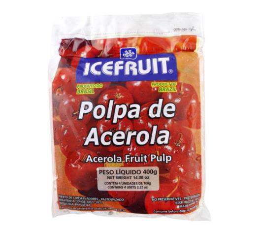 Polpa de acerola congelada Icefruit  400g - Imagem em destaque