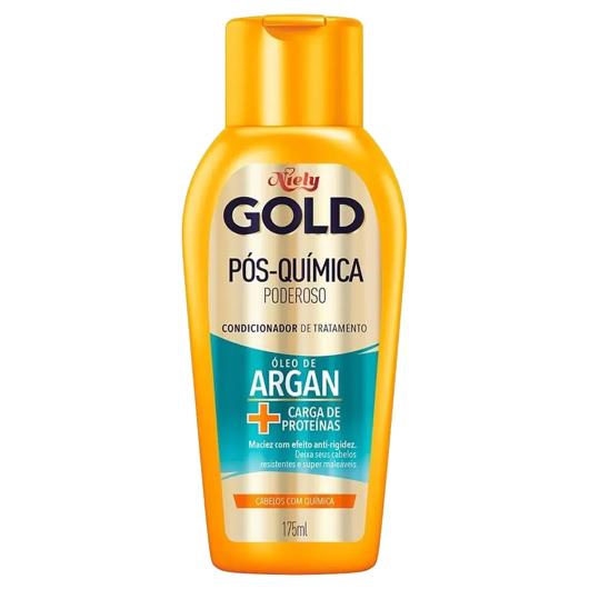 Condicionador Niely Gold Óleo de Argan Pós Química 175ml - Imagem em destaque