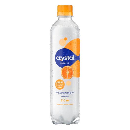 Água Crystal Sparkling gaseificada sabor tangerina e capim-limão 510ml - Imagem em destaque