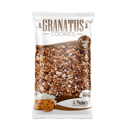 Granola Granatus Cookies & Milk 500g - Imagem em destaque
