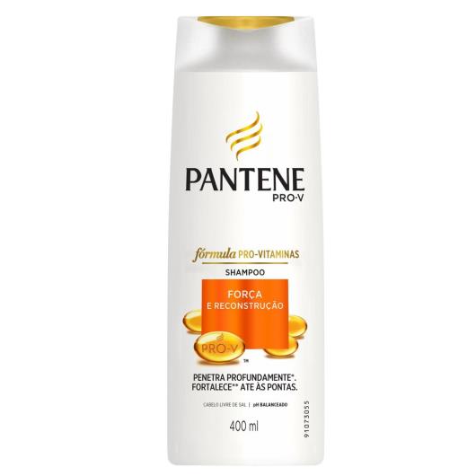 Shampoo Pantene Força e Reconstrução 400ml - Imagem em destaque