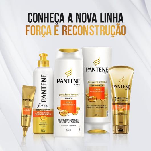 Shampoo Pantene Força e Reconstrução 400ml - Imagem em destaque