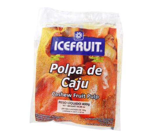 Polpa de caju congelada Icefruit 400g - Imagem em destaque