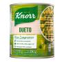 Dueto conserva milho e ervilha Knorr lata 170g