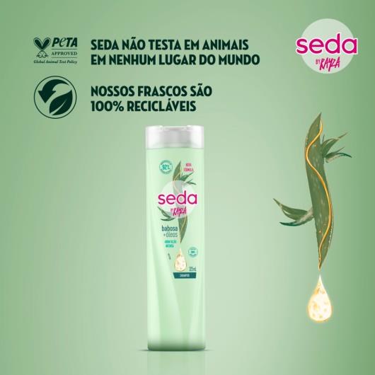 Shampoo Seda By Rayza Babosa + Óleos 325ml - Imagem em destaque
