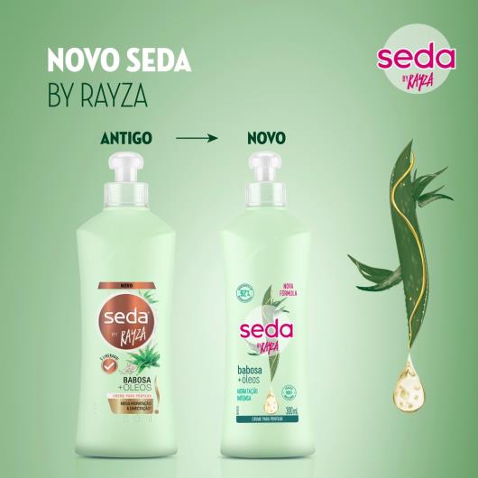 Creme para Pentear Seda By Rayza Babosa + Óleos 300ml - Imagem em destaque