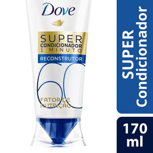 Super Condicionador 1 minuto Dove  Fator de Nutrição 60 170 ML - Imagem em destaque