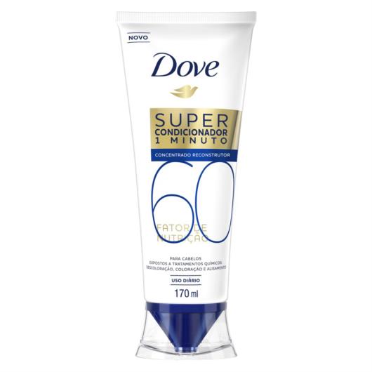 Super Condicionador 1 minuto Dove  Fator de Nutrição 60 170 ML - Imagem em destaque