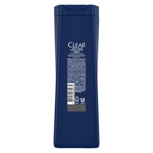 Shampoo Anticaspa Clear Men Limpeza Diária 2 em 1 400 ml - Imagem em destaque