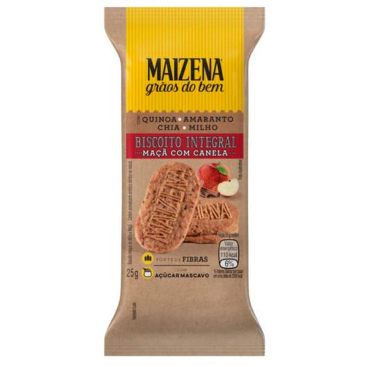 Biscoito Integral Maizena Grãos do Bem Maça com Canela 25 GR - Imagem em destaque