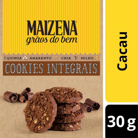 Cookies Integrais Maizena Grãos do Bem Cacau 30 G - Imagem em destaque