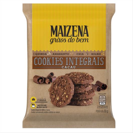 Cookies Integrais Maizena Grãos do Bem Cacau 30 G - Imagem em destaque