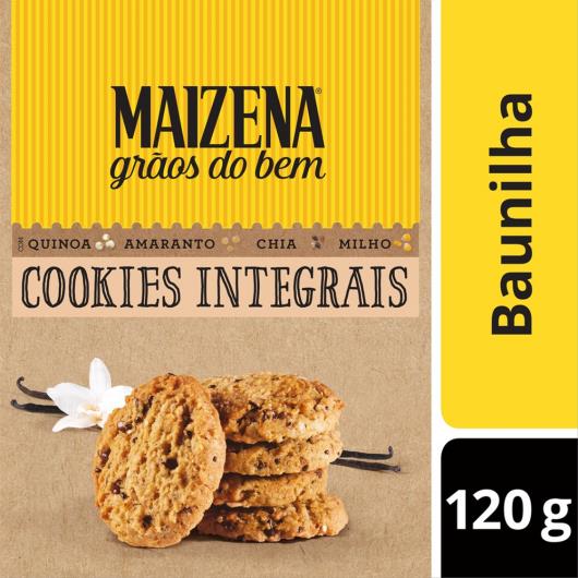 Cookies Integrais Maizena Grãos do Bem Baunilha 120 G - Imagem em destaque