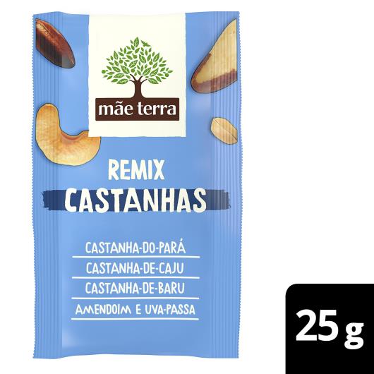 Mix de Castanhas Mãe Terra Remix Castanhas Brasileiras 25g - Imagem em destaque