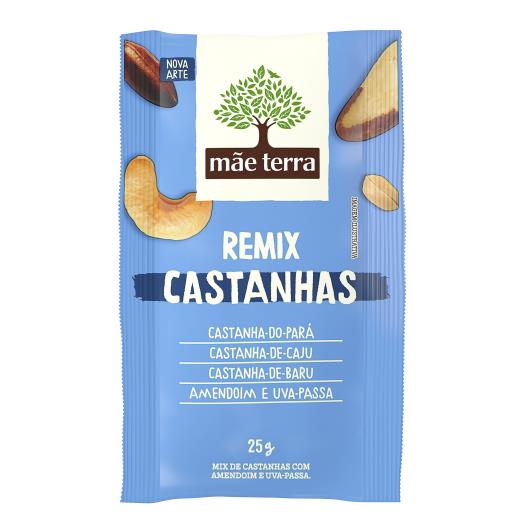 Mix de Castanhas Mãe Terra Remix Castanhas Brasileiras 25g - Imagem em destaque