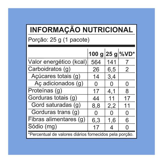 Snack Saudável de Castanhas Mãe Terra 25g - Imagem em destaque