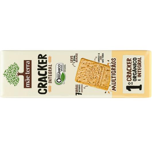Biscoito Cracker Integral Orgânico Mãe Terra Tribos Original 130G - Imagem em destaque