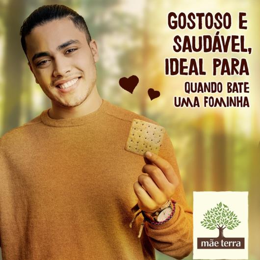 Biscoito cream cracker gergelin Mãe Terra Tribos 130g - Imagem em destaque
