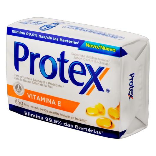 Sabonete Barra Antibacteriano Protex Vitamina E Envoltório 85g - Imagem em destaque