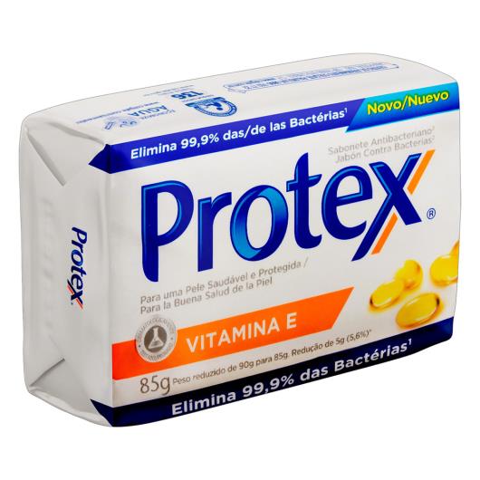 Sabonete Barra Antibacteriano Protex Vitamina E Envoltório 85g - Imagem em destaque