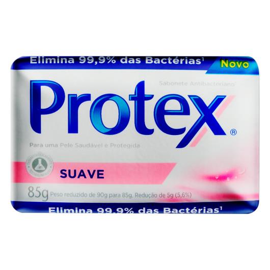 Sabonete Barra Antibacteriano Suave Protex Envoltório 85g - Imagem em destaque