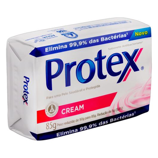 Sabonete Barra Antibacteriano Cream Protex Envoltório 85g - Imagem em destaque