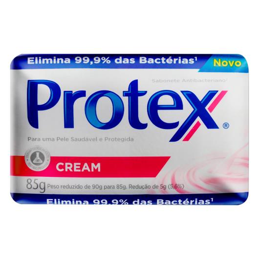 Sabonete Barra Antibacteriano Cream Protex Envoltório 85g - Imagem em destaque