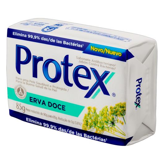 Sabonete Barra Antibacteriano Erva-Doce Protex Envoltório 85g - Imagem em destaque