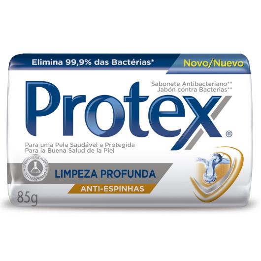 Sabonete limpeza profunda anti espinhas Protex 85g - Imagem em destaque