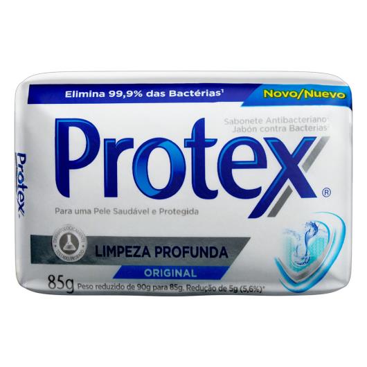 Sabonete Barra Antibacteriano Original Protex Limpeza Profunda Envoltório 85g - Imagem em destaque