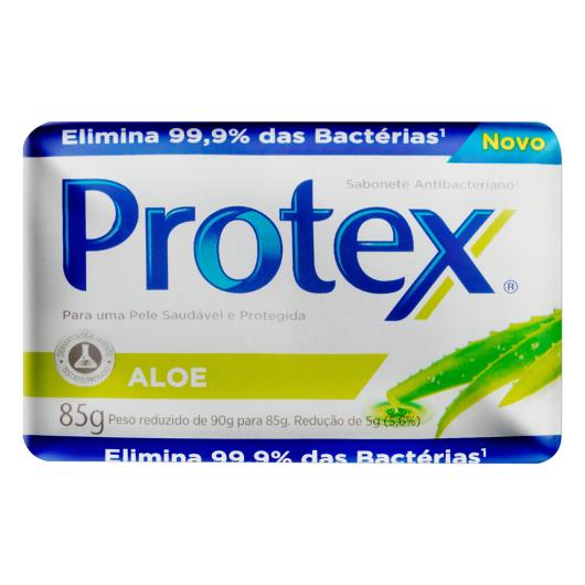 Sabonete Barra Antibacteriano Aloe Protex Envoltório 85g - Imagem em destaque