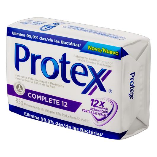 Sabonete Barra Antibacteriano Protex Complete 12 Envoltório 85g - Imagem em destaque