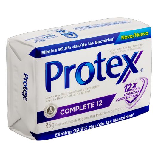 Sabonete Barra Antibacteriano Protex Complete 12 Envoltório 85g - Imagem em destaque