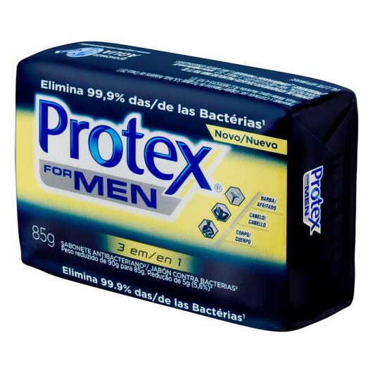 Sabonete Barra Antibacteriano Protex For Men Envoltório 85g - Imagem em destaque