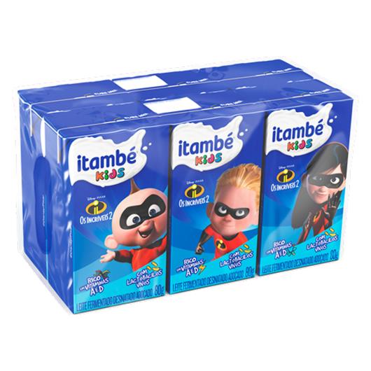 Leite Fermentado Itambé Kids c/ 6 unids de 80g - Imagem em destaque