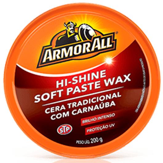 Cera Auto pasta hi-shine soft paste wax ArmoRall 200g - Imagem em destaque