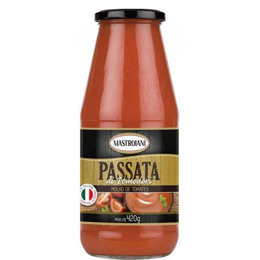 Purê de Tomate passata pomodoro Mastroiani Vidro 420g - Imagem em destaque