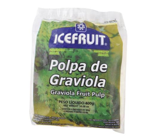 Polpa de graviola congelada  Icefruit  400g - Imagem em destaque