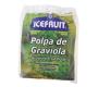 Polpa de graviola congelada  Icefruit  400g