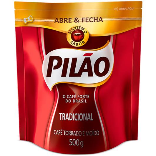 Café Pilão Tradicional BAG Abre e Fecha 500g - Imagem em destaque