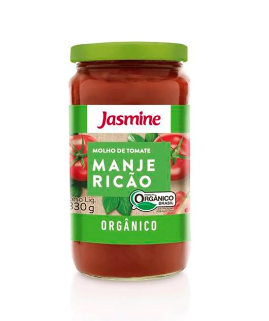 Molho tomate Organico manjericao Jasmine 330g - Imagem em destaque